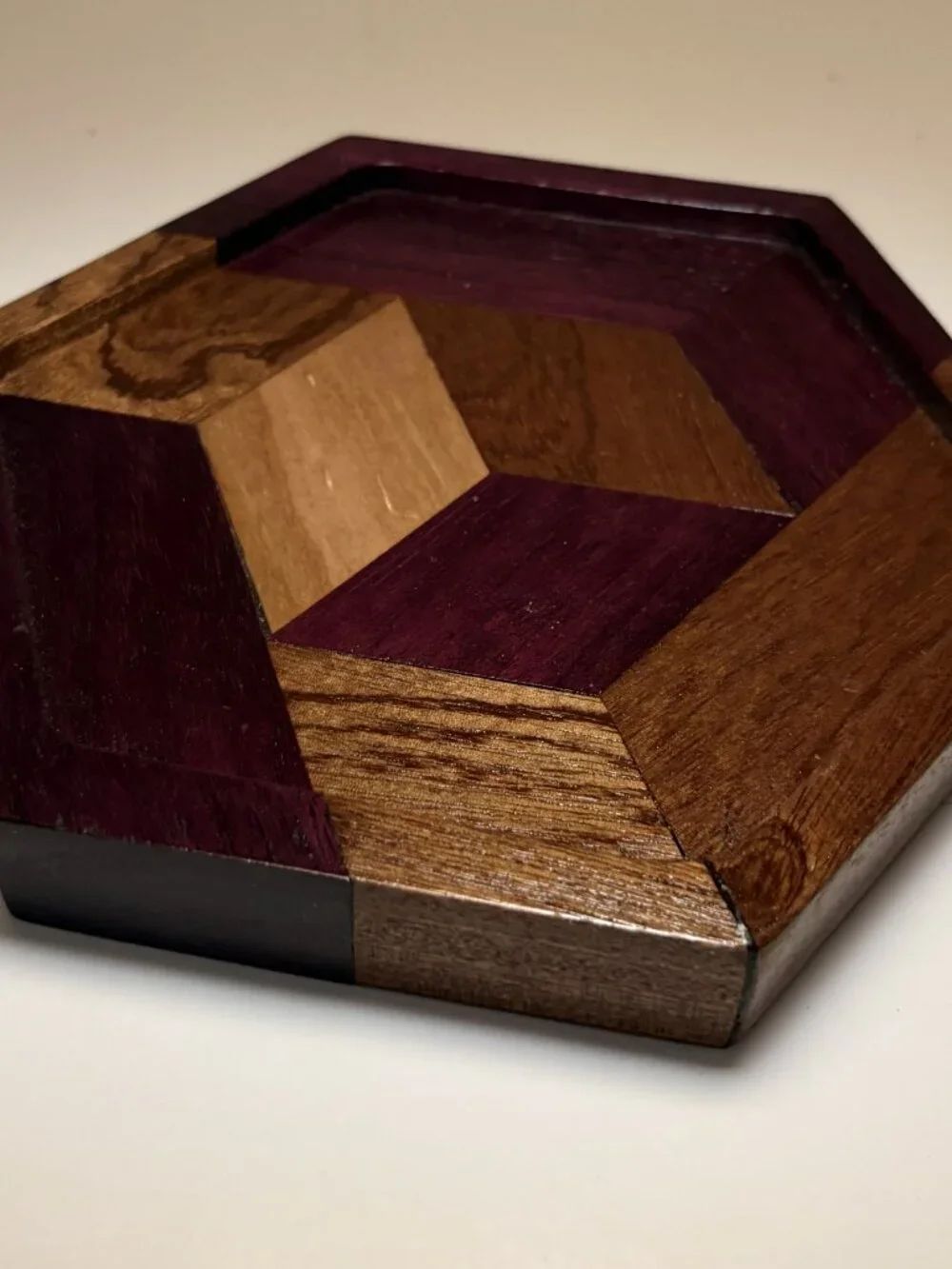 Octagon Trinket Dish - Handmade - Picture 2 of 2